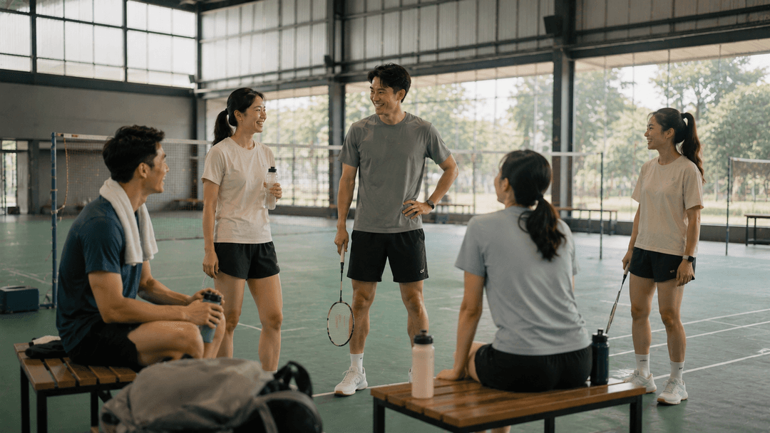 Sunday Badminton Room — small group sports activity in Singapore