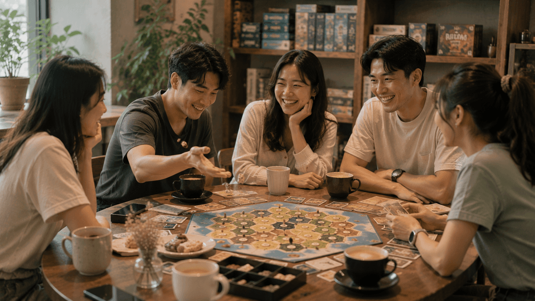 Board Game Evening Room — small group social gaming in Singapore