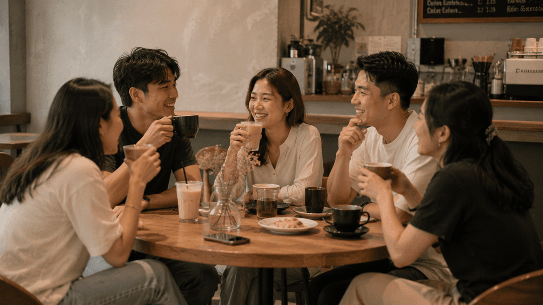 Coffee & Conversations Room — small group social brunch in Singapore