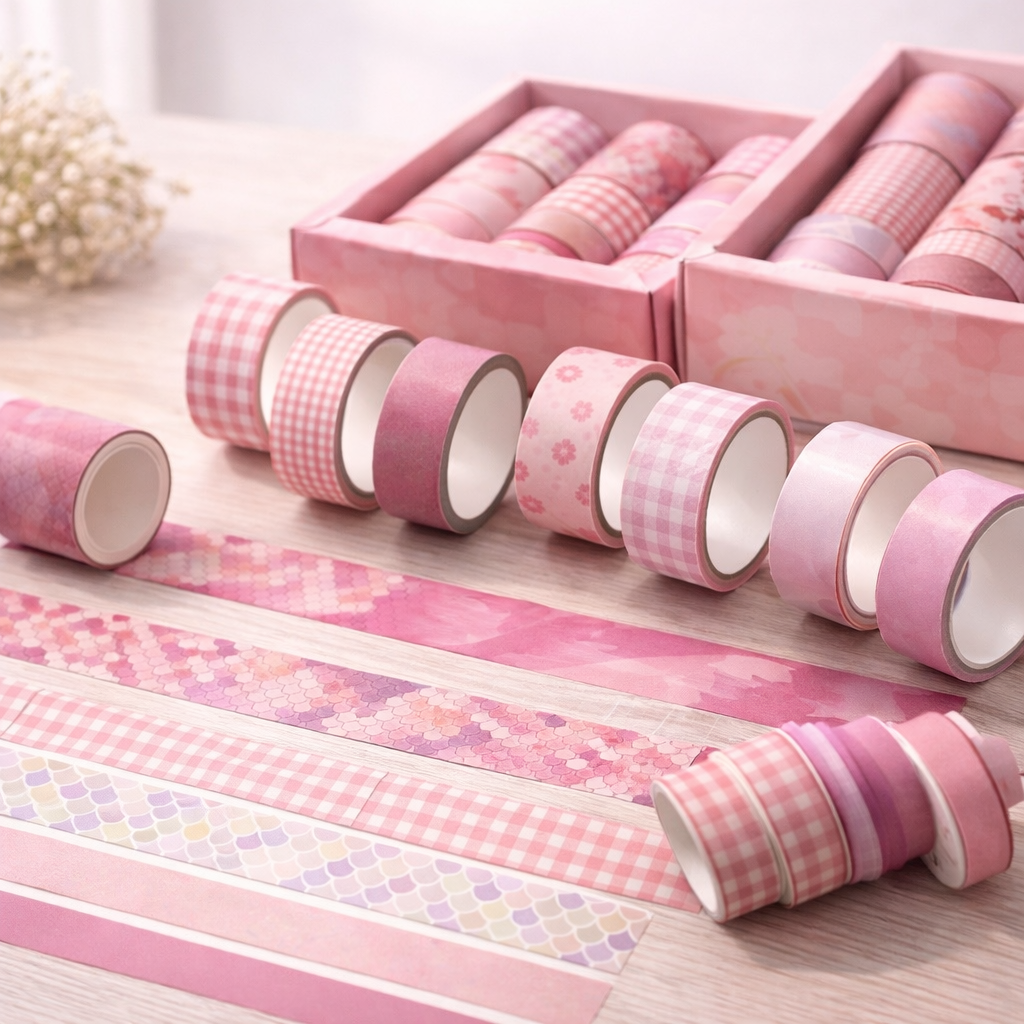 Custom Washi Tape Printing — personalised gift from Rivet Crafts Singapore