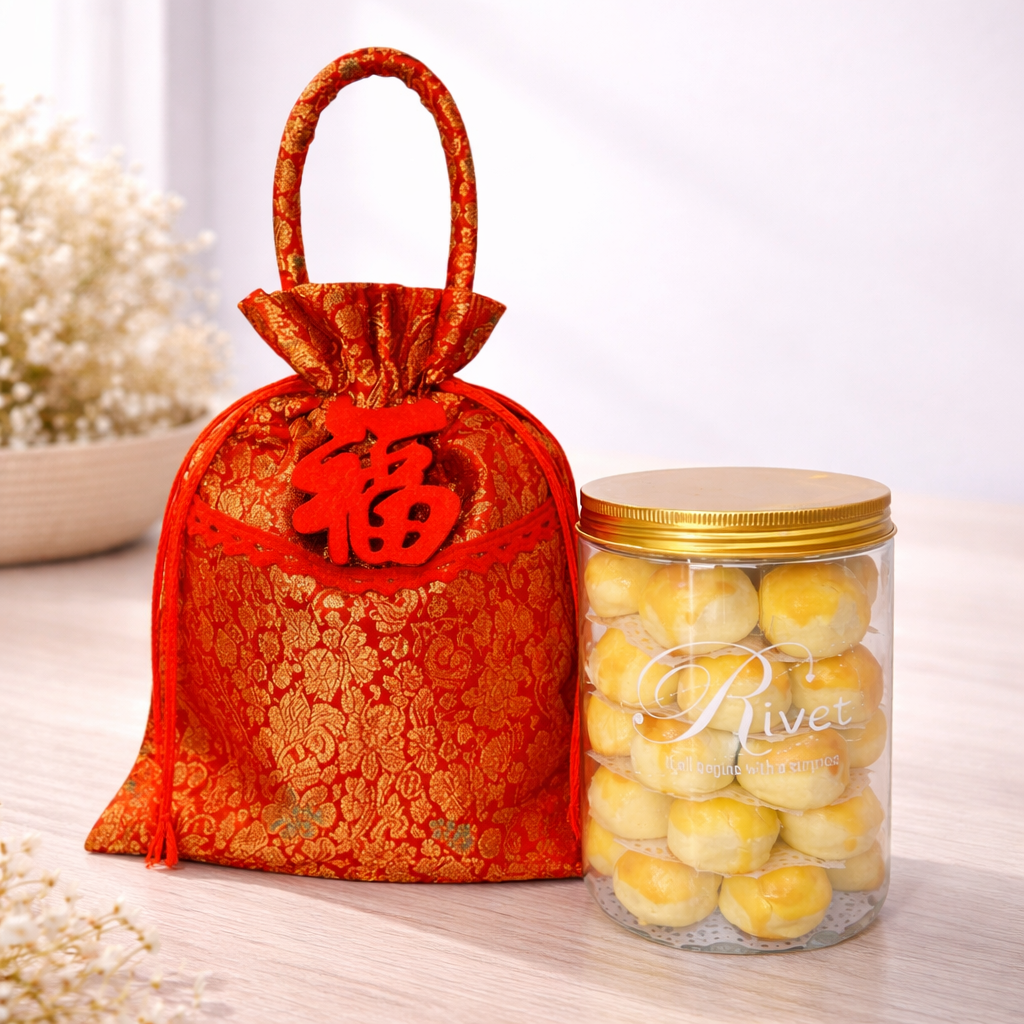 Handmade Pineapple Tarts — personalised gift from Rivet Crafts Singapore